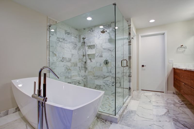 Modern Acrylic Soaking Tub